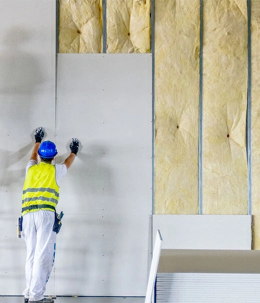 drywall-insulation-install